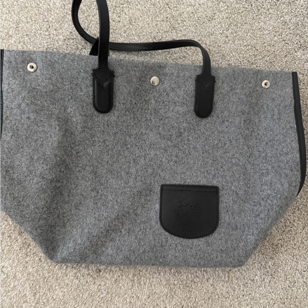 Longchamp Wool Essentials Tote Bag - image 3